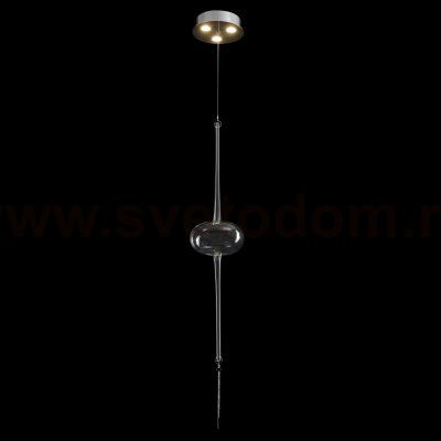 Crystallux GLASS SP3W LED CHROME GLASS