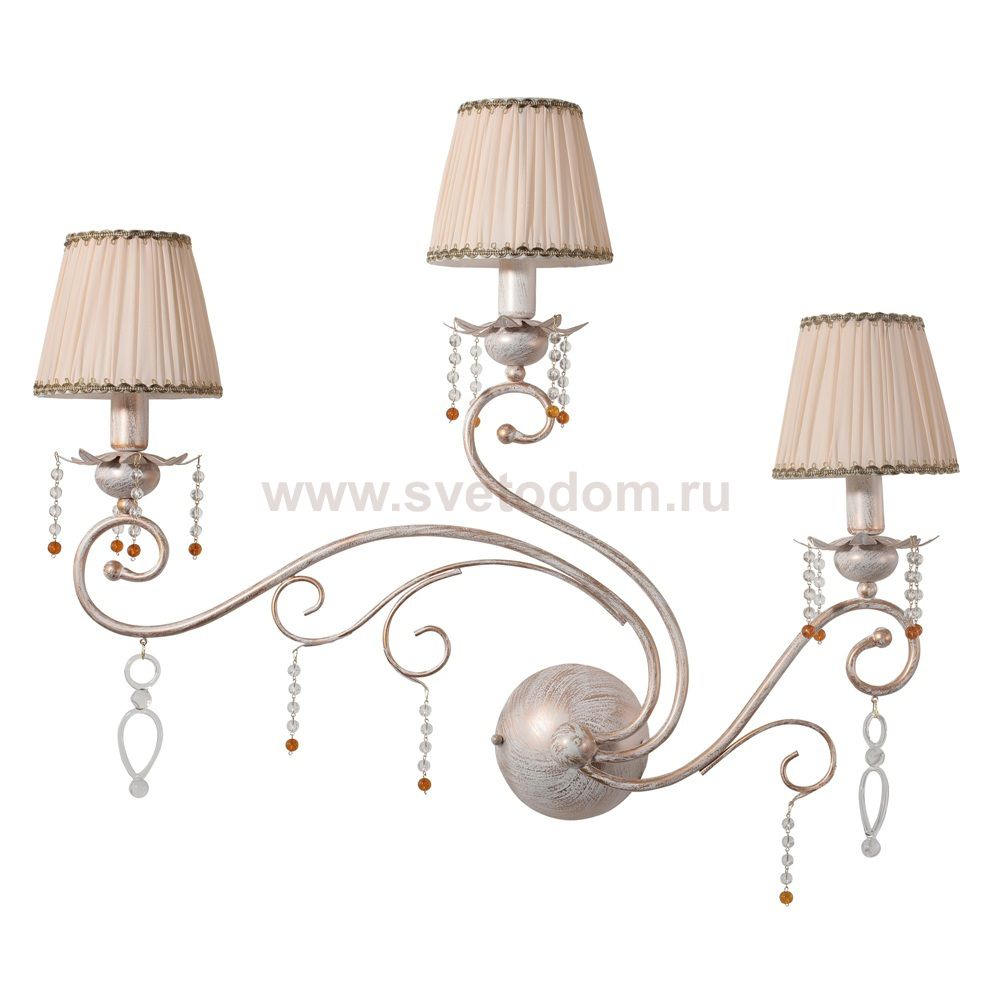 Бра GLORIA GOLD AP3 (1910/403) Crystal lux