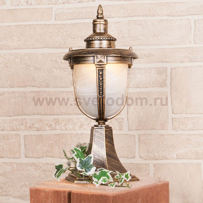 Atlas S черное золото ландшафтный светильник IP44 GLYF-2010S Elektrostandard