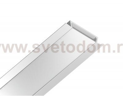 Алюминиевый профиль встраиваемый 30.6*6 для светодиодной ленты до 19,8мм Ambrella GP1100WH GP