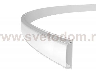 Алюминиевый профиль накладной гибкий 18*4 для светодиодной ленты до 15мм Ambrella GP1600WH GP