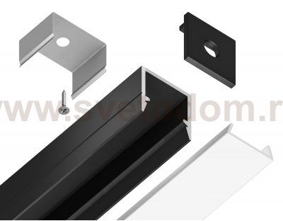 GP1650BK черный 2000*10*10