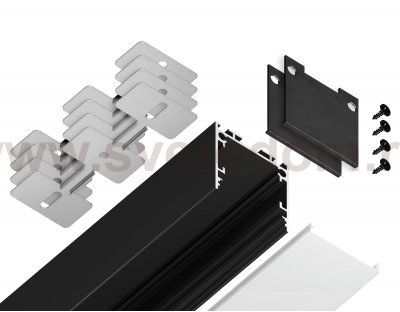 Алюминиевый профиль накладной/подвесной 