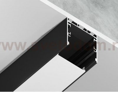 Алюминиевый профиль накладной/подвесной 