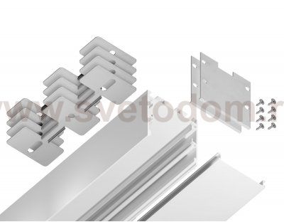 Алюминиевый профиль накладной/подвесной 