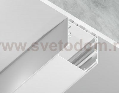 Алюминиевый профиль накладной/подвесной 