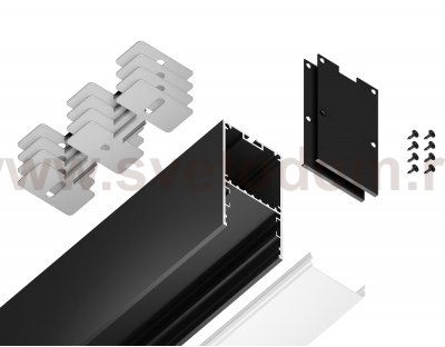 Алюминиевый профиль накладной/подвесной 