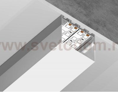 GP3070AL серебро 2000*45*42