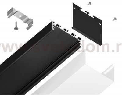 GP3070BK черный 2000*45*42