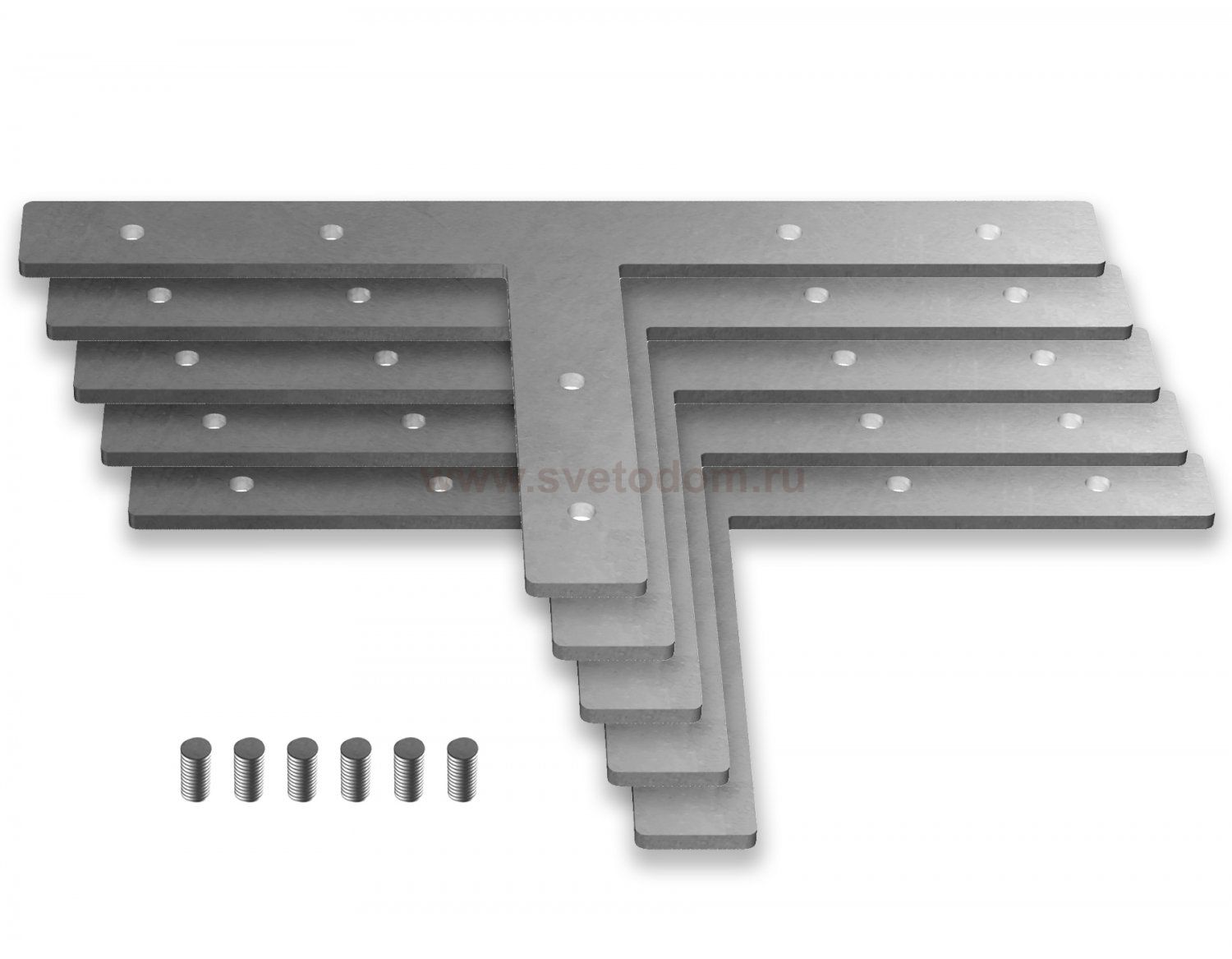 Соединитель Т для алюминиевого профиля 