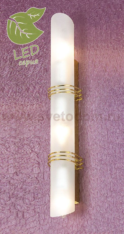 Светильник на 3 лампы Lussole GRLSA-7701-03 золото