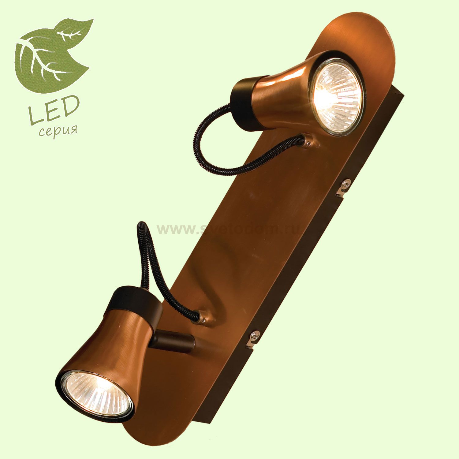 Светильник поворотный спот Lussole GRLSL-6801-02 FORLI