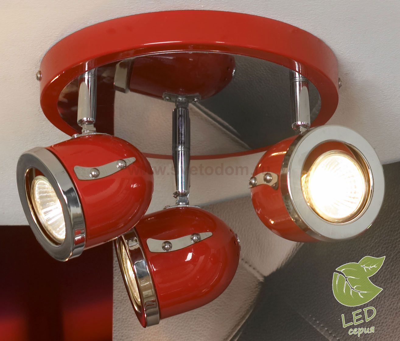 Светильник поворотный спот Lussole GRLSN-3107-03 TIVOLI