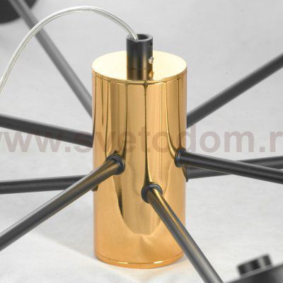 Люстра хай тек с светодиодными лампами Lussole GRLSP-8252