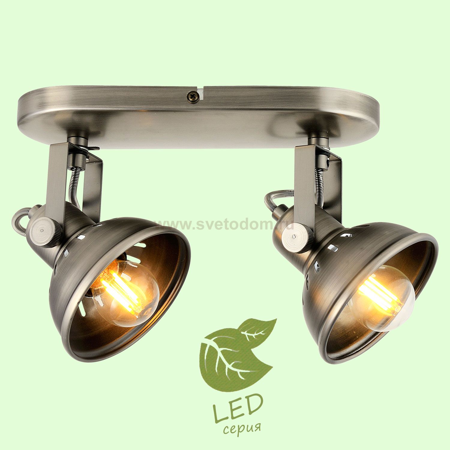 Светильник поворотный спот Lussole GRLSP-9984 BROOMFIELD