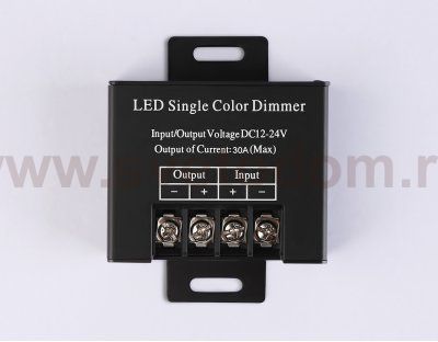 Контроллер диммер для одноцветных светодиодных лент с радио пультом 30A 12V 360W/ 24V 720W GS11051 Ambrella GS11051 GS