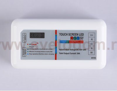 Контроллер для светодиодных лент RGB/RGBW с сенсорным радио пультом 2.4G GS11451 Ambrella GS11451 GS