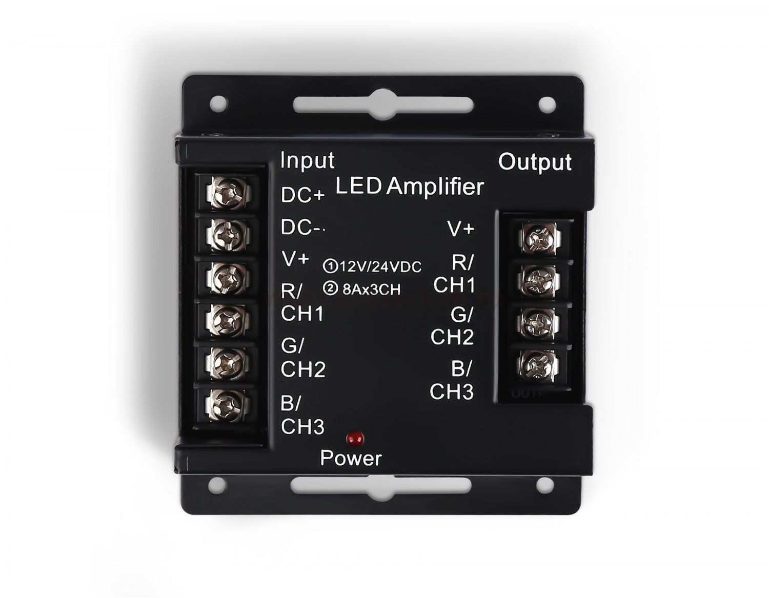 Усилитель для светодиодных лент RGB 24A 12V 288W/ 24V 576W GS11801 Ambrella GS11801 GS