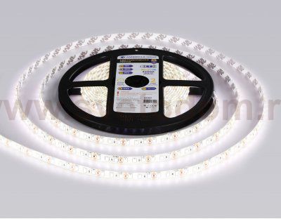 Светодиодная лента Ambrella Light GS1202 2835 120Led /9.6W m/ 12V IP65 4500K 5m/кратность резки 25mm Ambrella GS1202 GS
