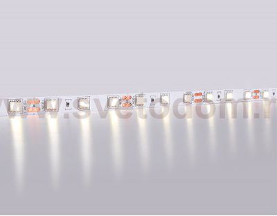 Светодиодная лента Ambrella Light GS4002 5050 60Led/ 14.4W m/ 24V IP20 4500K/ 5m Ambrella GS4002 5050 60Led/ 14.4W m/ 24V IP20 4500K/ 5000*10*1.87mm (2 конт.)