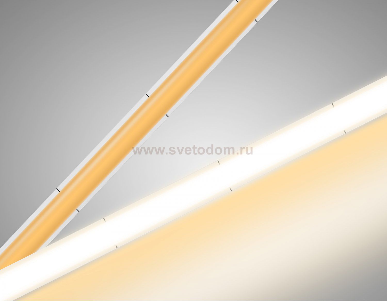 GS4611 COB 400Led/10W m/ 24V IP20 3000K/ 5m*5mm*2.1mm (2 конт.)