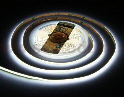 GS4613 COB 400Led/10W m/ 24V IP20 6500K/ 5m*5mm*2.1mm (2 конт.)