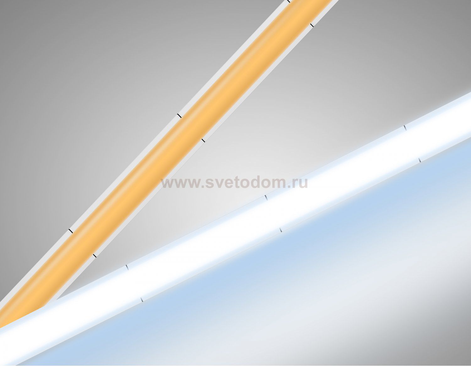 GS4613 COB 400Led/10W m/ 24V IP20 6500K/ 5m*5mm*2.1mm (2 конт.)