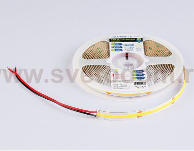GS4753 COB 528Led/14W m/ 24V IP20 6500K/ 5m*10mm*2mm (2 конт.)
