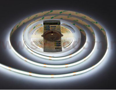 GS4753 COB 528Led/14W m/ 24V IP20 6500K/ 5m*10mm*2mm (2 конт.)