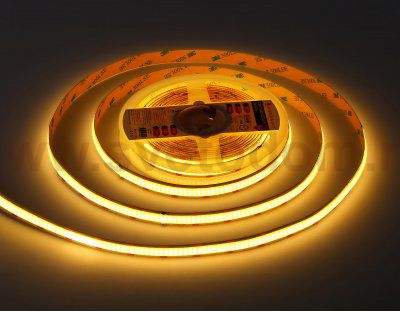 GS4801 COB 616Led/19W m/ 24V IP20 3000K/ 5m*12mm*2mm (2 конт.)