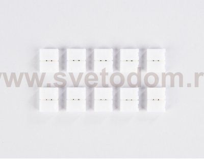 Соединитель прямой для светодиодной ленты 2835 12/24V (2 конт.) GS6001 (10шт) Ambrella GS6001 GS
