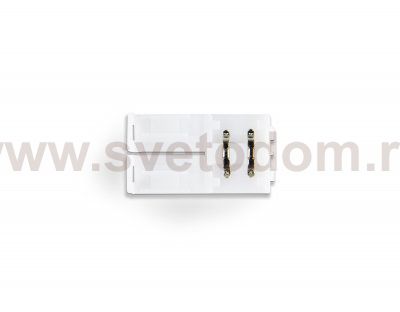 Соединитель прямой для светодиодной ленты 5050 12/24V (2 конт.) GS6051 (10шт) Ambrella GS6051 GS