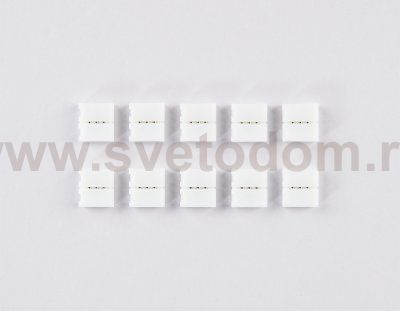Соединитель прямой для светодиодной ленты 5050 12/24V (3 конт.) GS6151 (10шт) Ambrella GS6151 GS