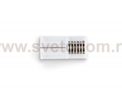 Соединитель прямой для светодиодной ленты 5050 12/24V (6 конт.) GS6301 (10шт) Ambrella GS6301 GS