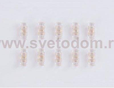 GS6341 Соединитель прямой COB 12/24V для лент 5mm (2 конт.) (10шт)
