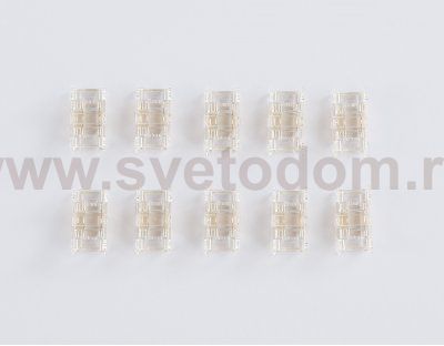 GS6366 Соединитель прямой COB CCT 12/24V для лент 8mm (3 конт.) (10шт)