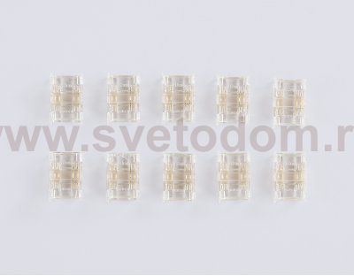 GS6371 Соединитель прямой COB RGB 12/24V для лент 10mm (4 конт.) (10шт)