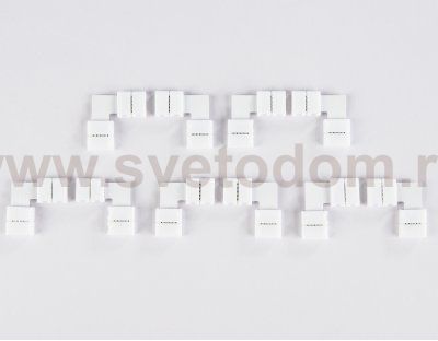 Соединитель угловой L для светодиодной ленты 5050 12/24V (5 конт.) GS6751 (10шт) Ambrella GS6751 GS