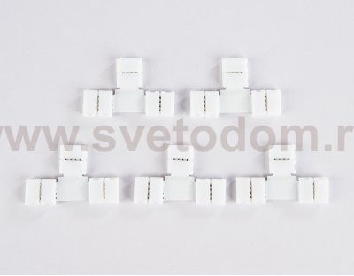Соединитель T для светодиодной ленты 5050 12/24V (4 конт.) GS7001 (5шт) Ambrella GS7001 GS