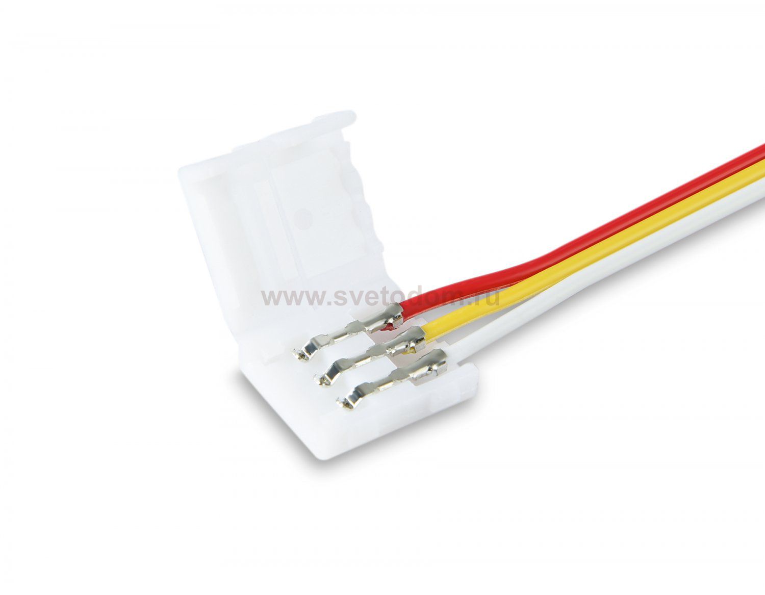 Соединитель гибкий односторонний для светодиодной ленты 5050 12/24V (3 конт.) 150 мм GS7201 (5шт) Ambrella GS7201 GS