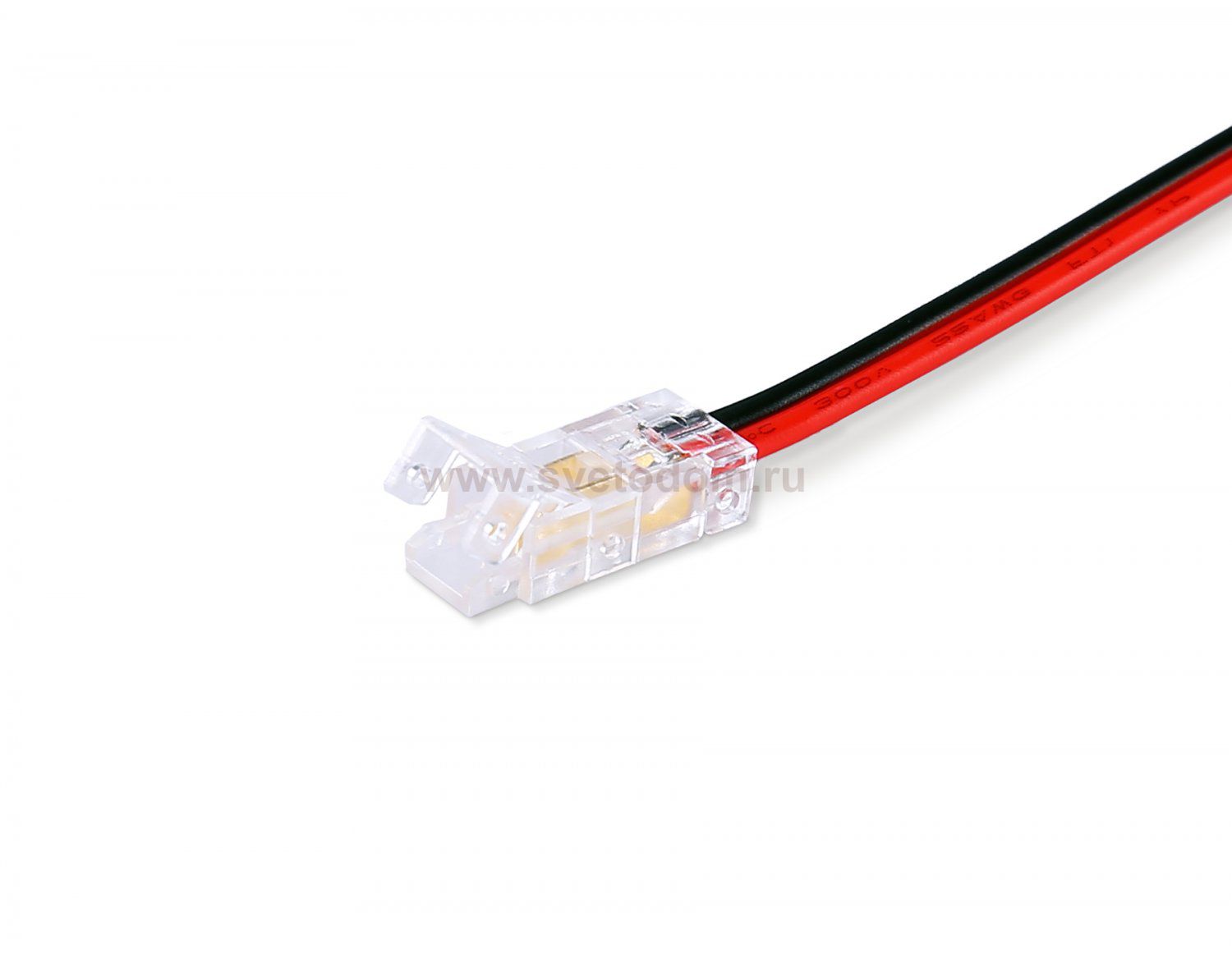 GS7373 Соединитель гибкий односторонний COB 12/24V для лент 5mm (2 конт.) (10шт)