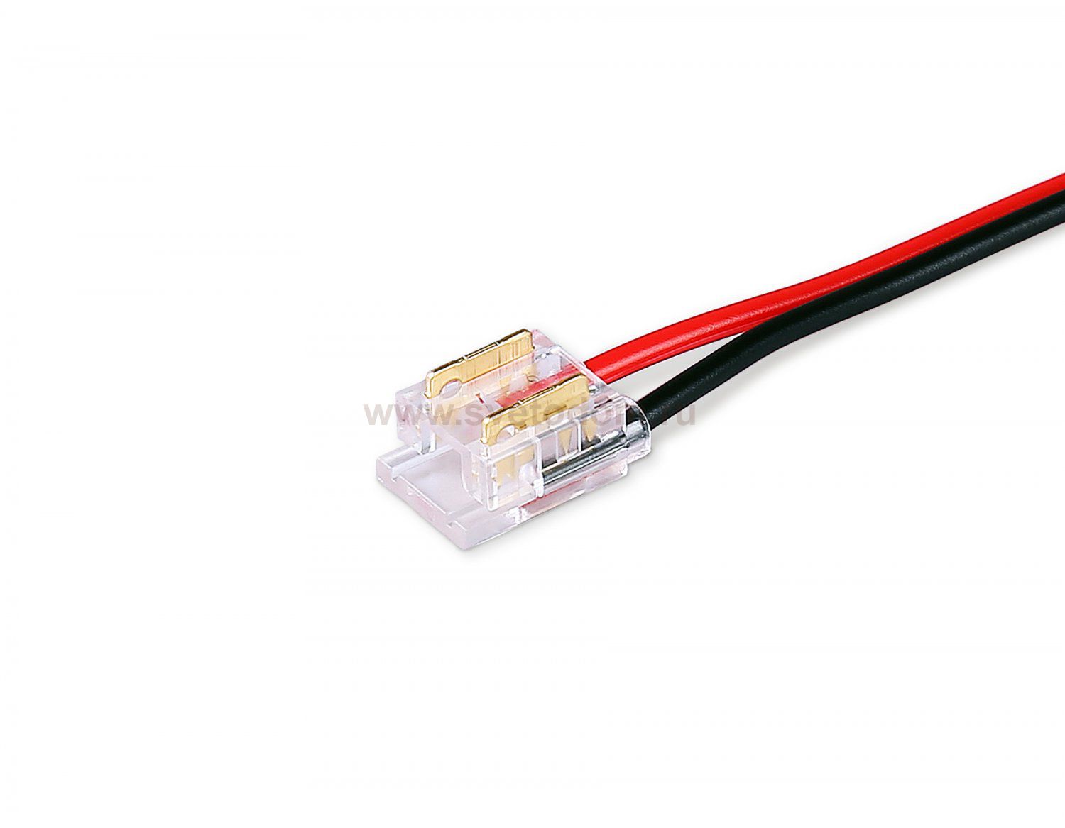 GS7375 Соединитель гибкий односторонний COB 12/24V для лент 8/10mm (2 конт.) (10шт)