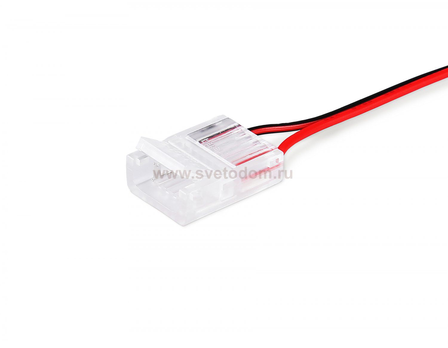 GS7378 Соединитель гибкий односторонний COB 12/24V для лент 12 mm (2 конт.) (10шт)