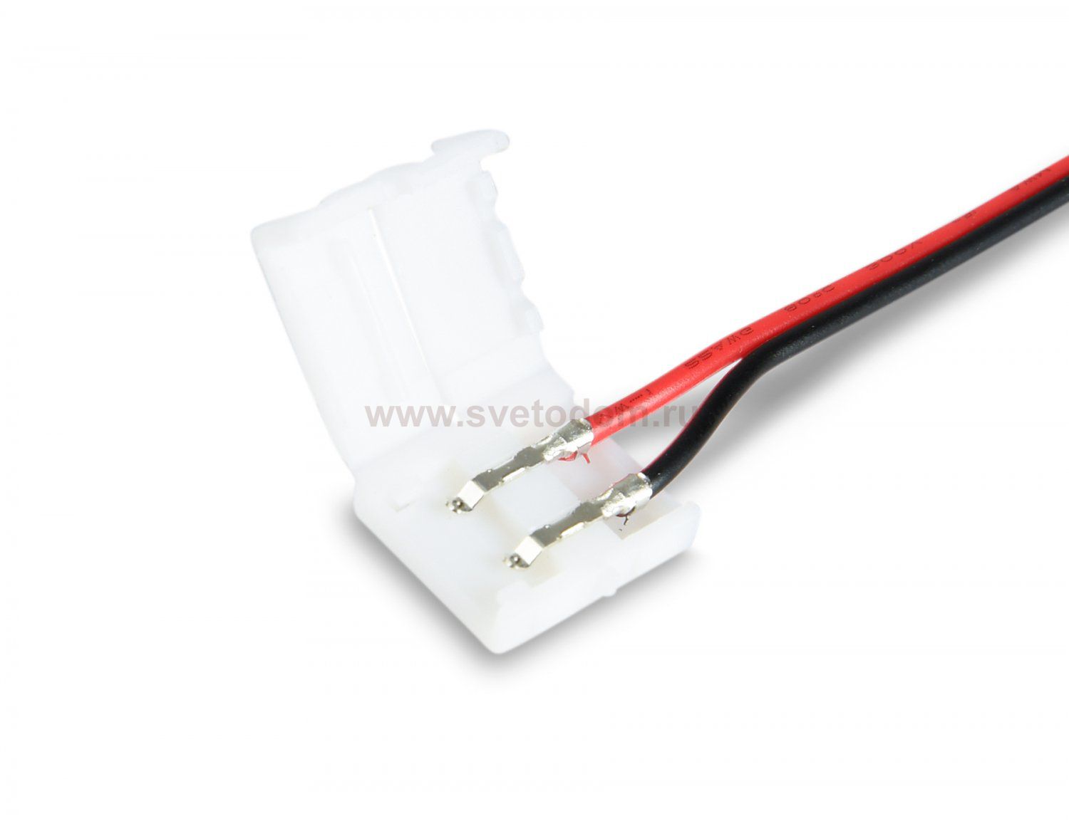 Соединитель гибкий двухсторонний для светодиодной ленты 5050 12/24V (2 конт.) 150 мм GS7601 (10шт) Ambrella GS7601 GS