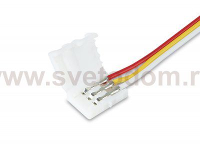 Соединитель гибкий двухсторонний для светодиодной ленты 2835 12/24V (3 конт.) 150 мм GS7651 (5шт) Ambrella GS7651 GS
