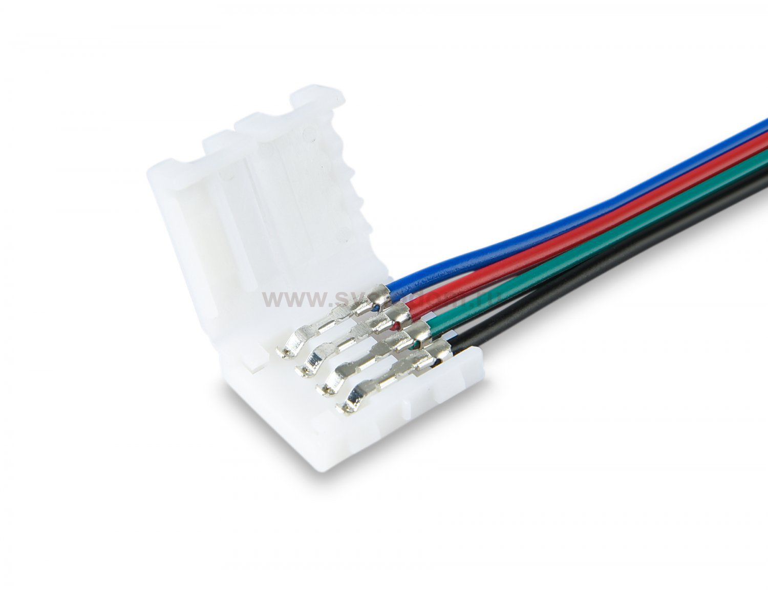 Соединитель гибкий двухсторонний для светодиодной ленты 5050 12/24V (4 конт.) 150 мм GS7751 (5шт) Ambrella GS7751 GS