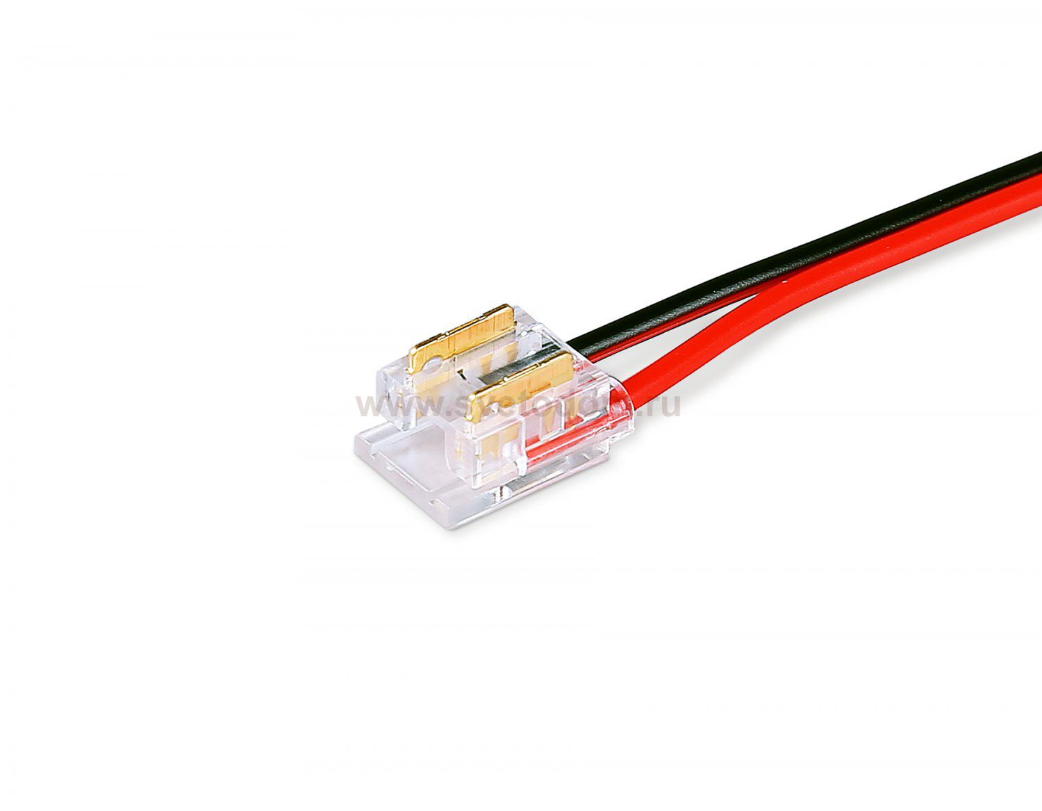 GS7895 Соединитель гибкий двухсторонний COB 12/24V для лент 8/10mm (2 конт.) (10шт)