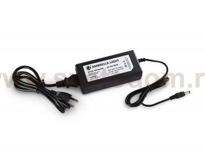 Блок питания для светодиодной ленты с вилкой 12V 60W 5A IP20 100-240V 130*58*35 GS8525 Ambrella GS8525 LED Driver