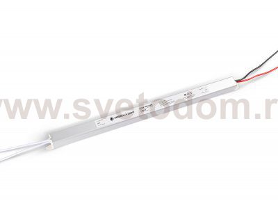Блок питания ультратонкий для светодиодной ленты 24V 48W 2A IP20 185-260V 312*18*18 GS8624 Ambrella GS8624 LED Driver