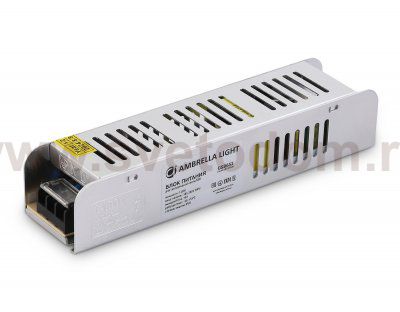 Блок питания с EMC для светодиодной ленты 12V 120W 10A IP20 185-260V 188*46*36 GS8652 Ambrella GS8652 блок питания 12V 120W 10A IP20 185-260V EMC 188*46*36
